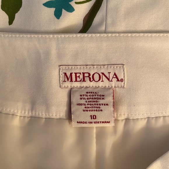 Merona floral skirt size 10 - Picture 3 of 3